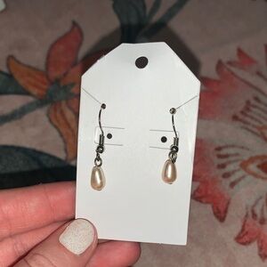 Elegant Pearl Drop Earrings